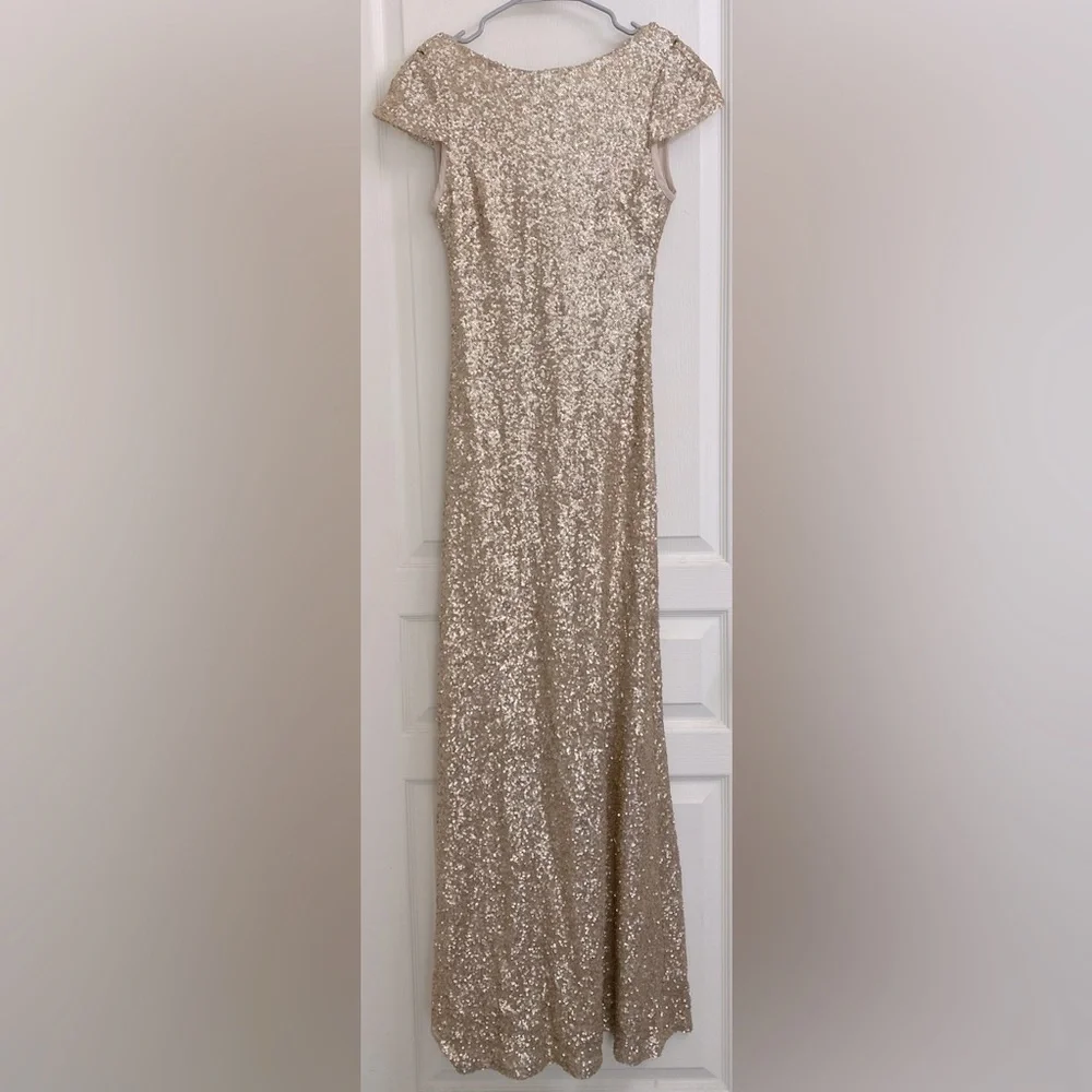 SORELLA VITA Gold Maxi Dress - Picture 2 of 8